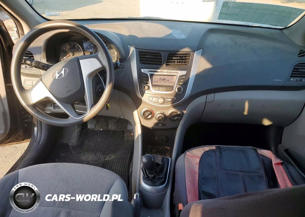 2014 Hyundai Accent Gs VIN:KMHCT5AE3EU154306 - 8