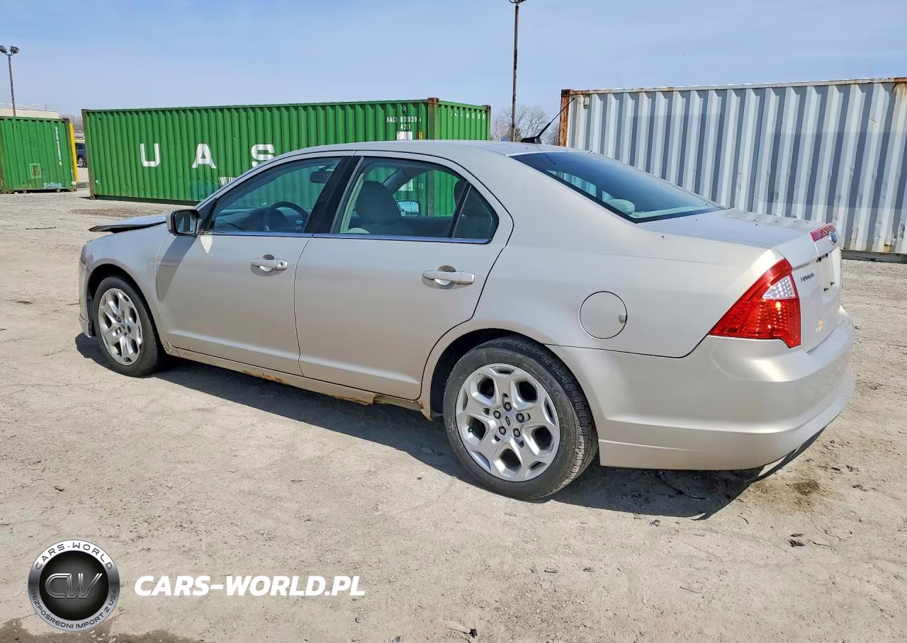 2010 Ford Fusion Se VIN:3FAHP0HA7AR409728 - 2