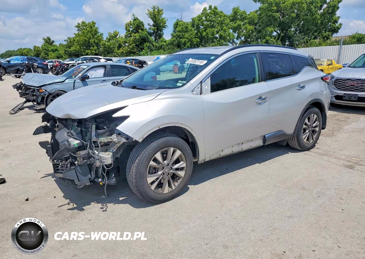 2016 Nissan Murano Sv VIN:5N1AZ2MH5GN171793 - 1
