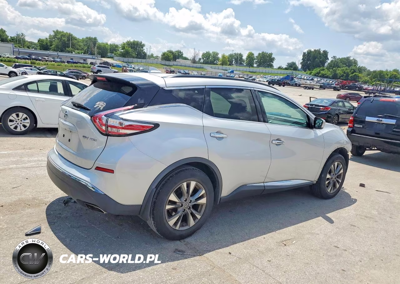 2016 Nissan Murano Sv VIN:5N1AZ2MH5GN171793 - 3