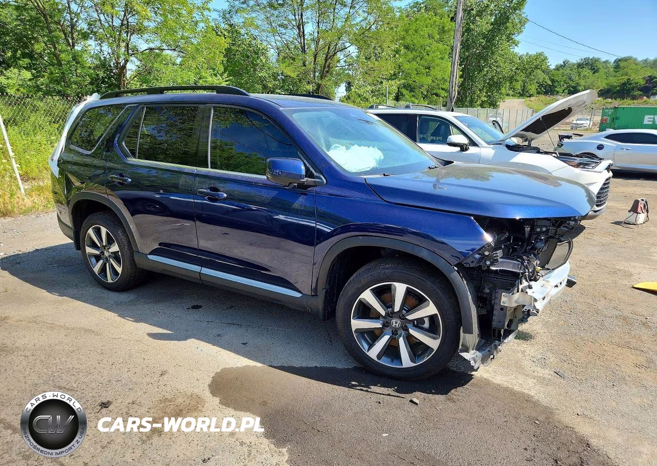 2025 Honda Pilot Touring VIN:5FNYG1H75SB191330 - 4