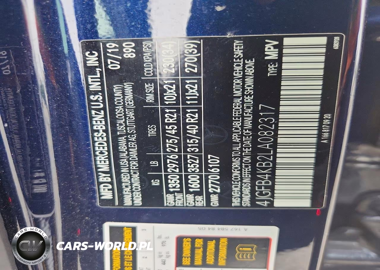2020 Mercedes-Benz Gle 350 4Matic VIN:4JGFB4KB2LA082317 - 13
