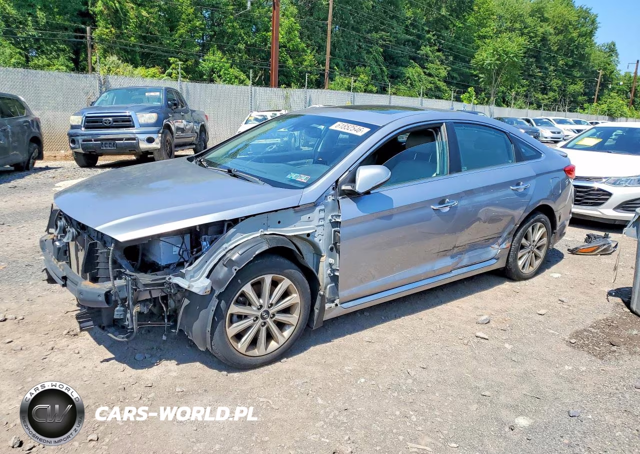 2017 Hyundai Sonata Limited VIN:5NPE34AF7HH465669 - 1