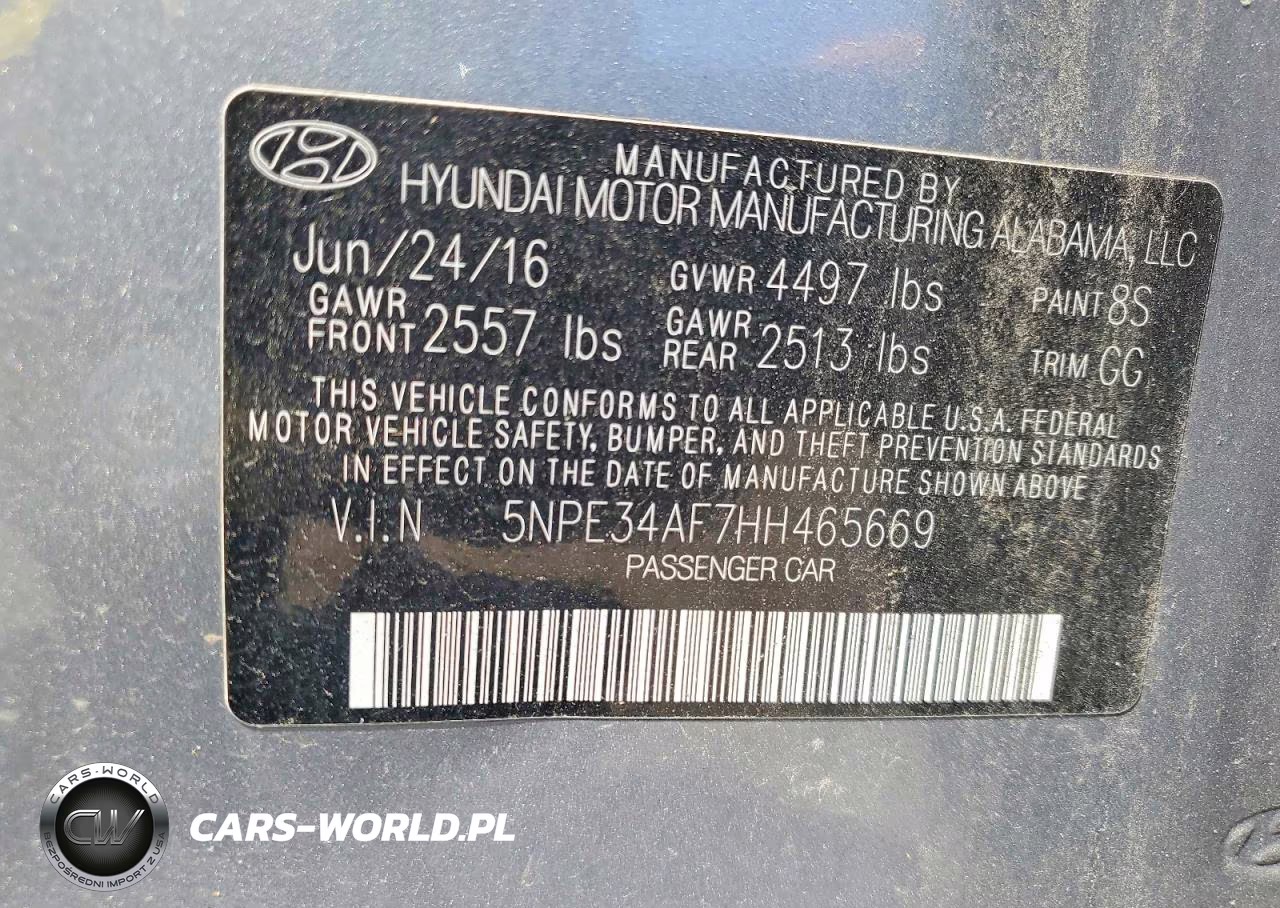 2017 Hyundai Sonata Limited VIN:5NPE34AF7HH465669 - 13