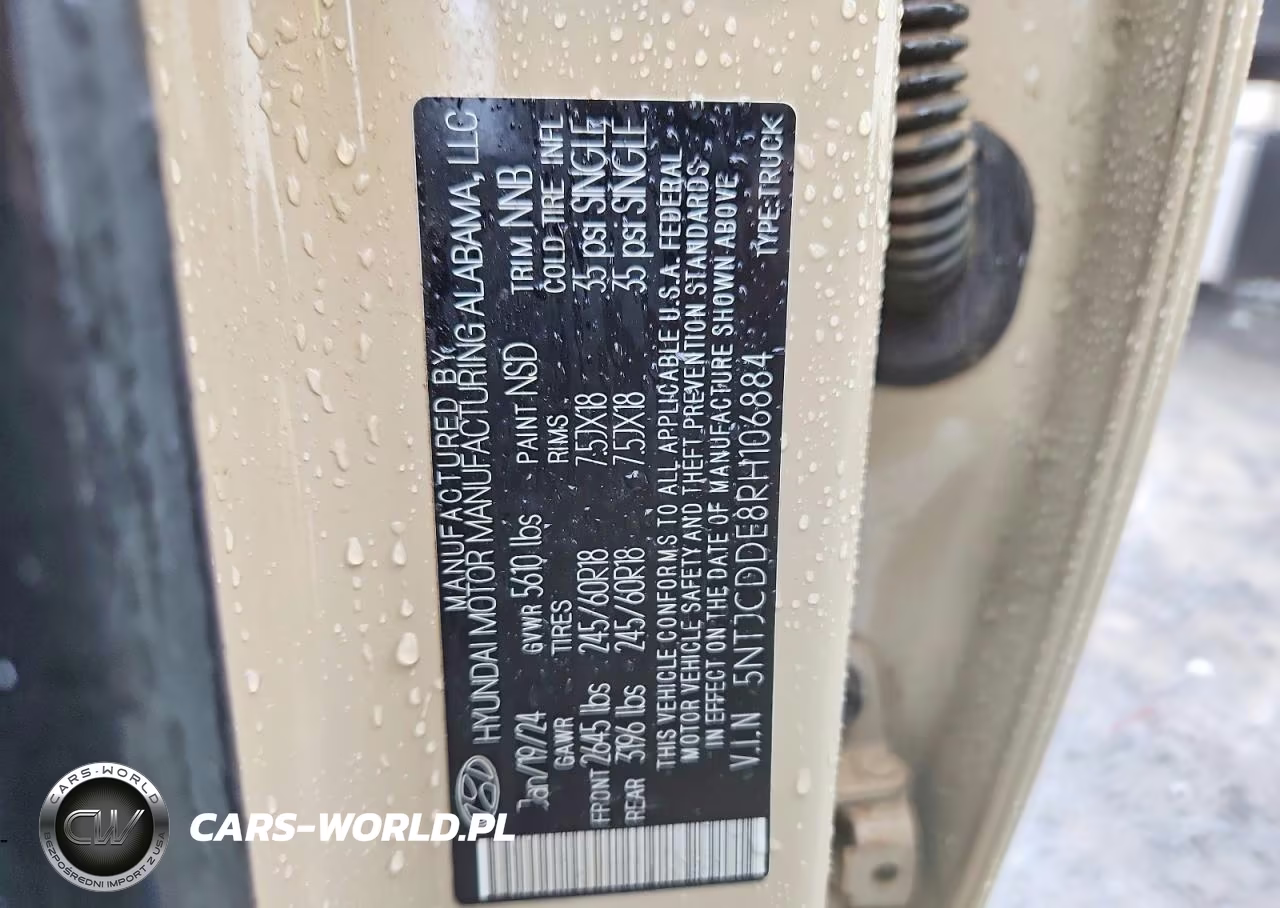 2024 Hyundai Santa Cruz Sel VIN:5NTJCDDE8RH106884 - 13