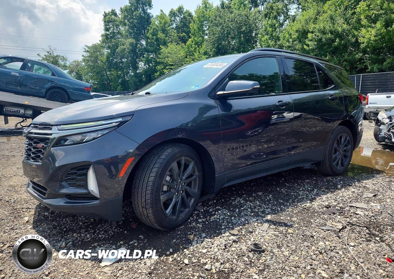 2022 Chevrolet Equinox Rs VIN:3GNAXMEV9NS172191 - 1