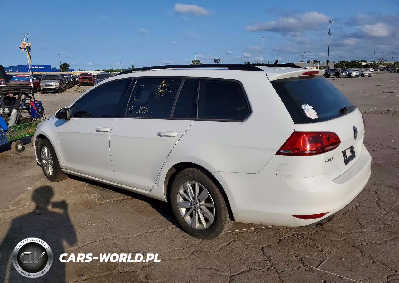 2017 Volkswagen Golf Sportwagen S VIN:3VWC17AU0HM536800 - 2