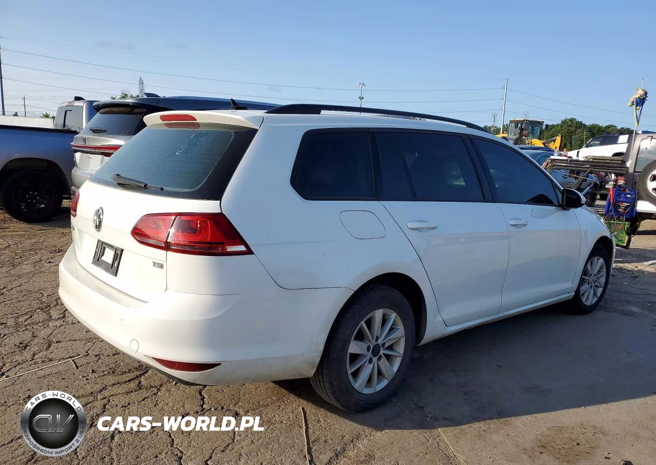 2017 Volkswagen Golf Sportwagen S VIN:3VWC17AU0HM536800 - 3