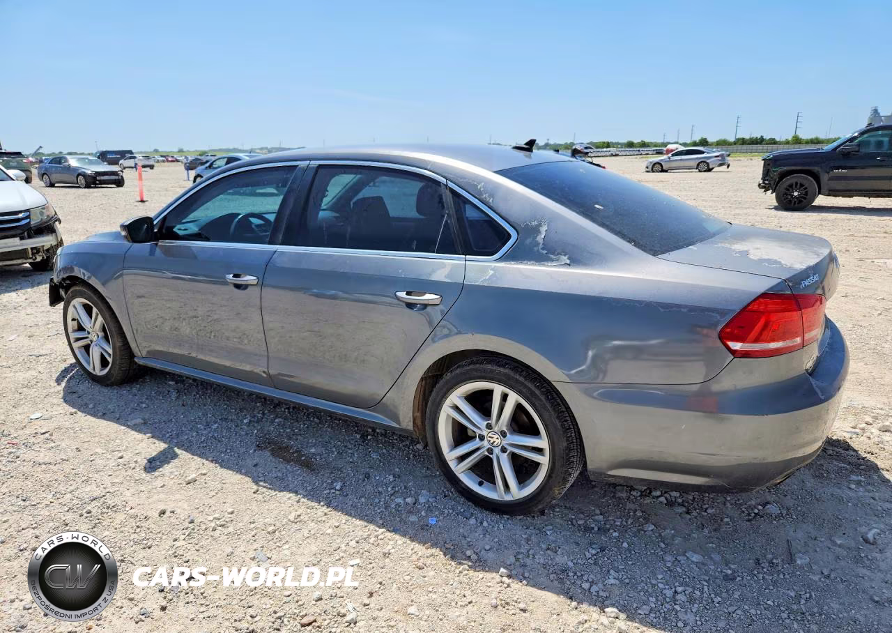 2014 Volkswagen Passat Se VIN:1VWBT7A31EC050605 - 2
