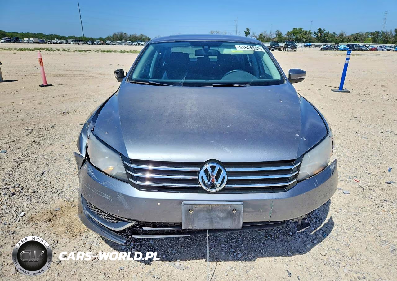 2014 Volkswagen Passat Se VIN:1VWBT7A31EC050605 - 5