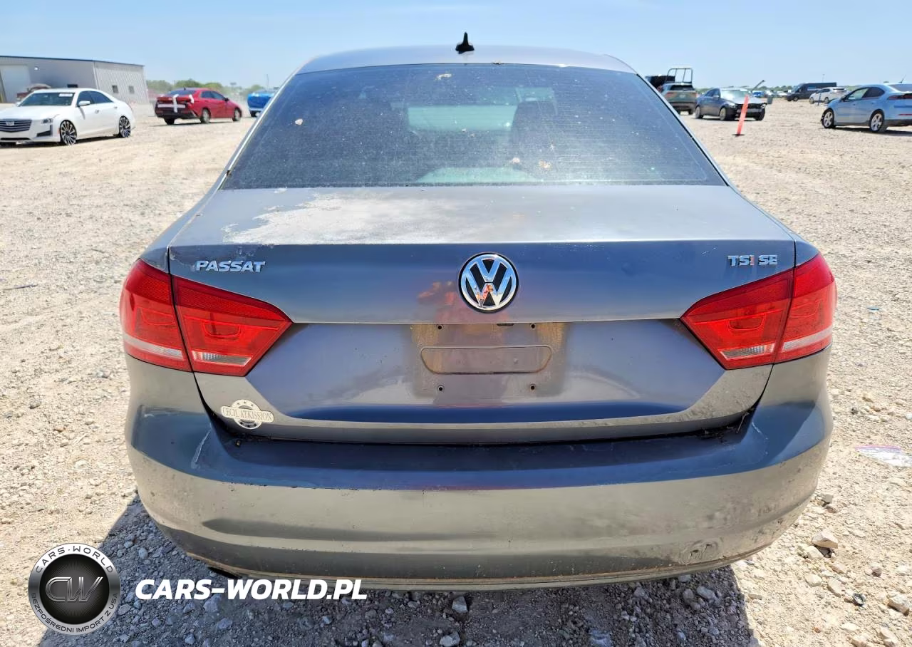 2014 Volkswagen Passat Se VIN:1VWBT7A31EC050605 - 6