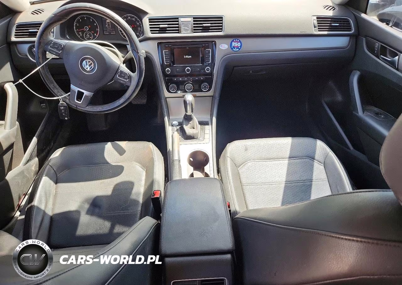 2014 Volkswagen Passat Se VIN:1VWBT7A31EC050605 - 8