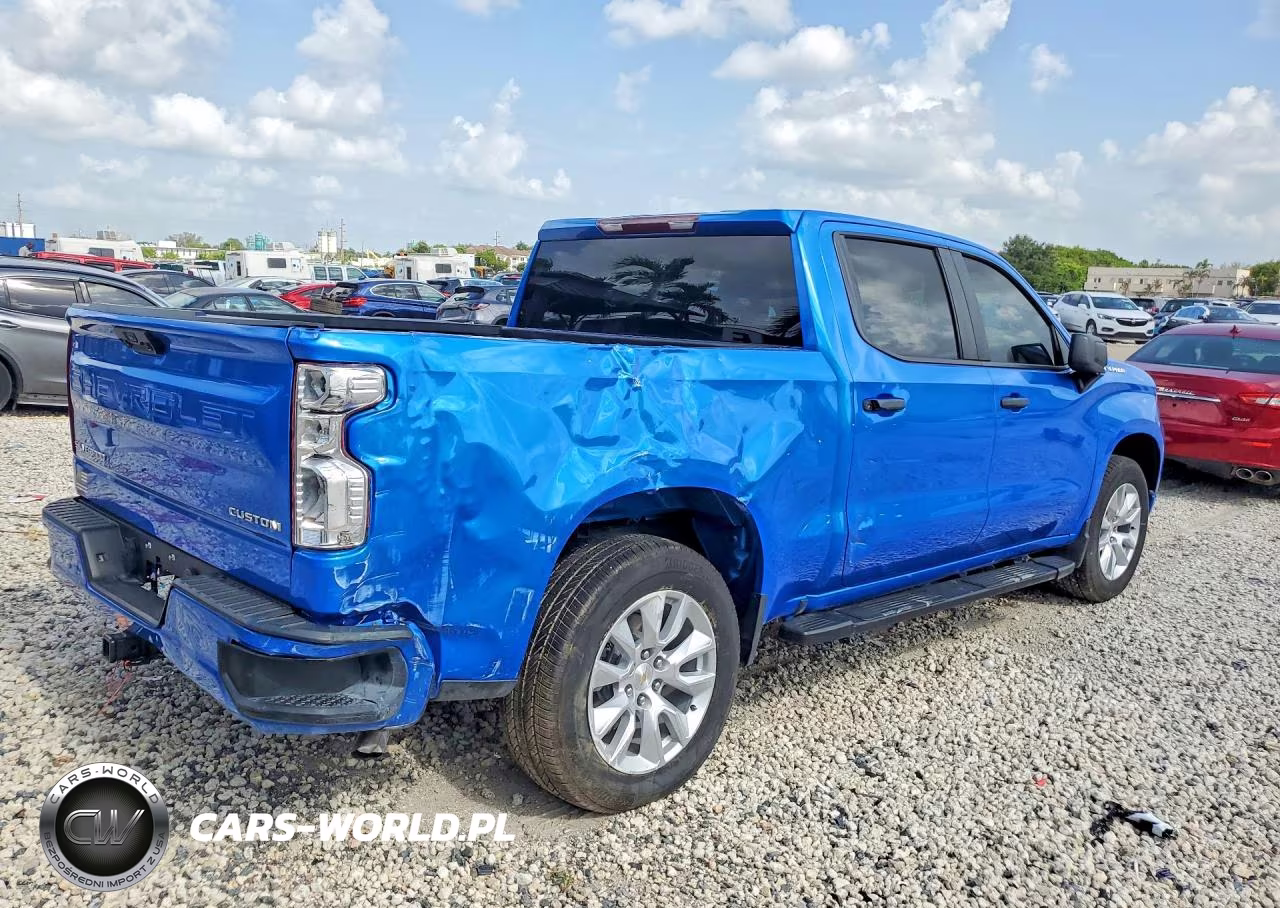 2025 Chevrolet Silverado C1500 Custom VIN:3GCPABEK2SG297739 - 3