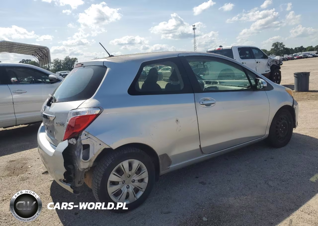 2012 Toyota Yaris VIN:JTDJTUD35CD534292 - 3