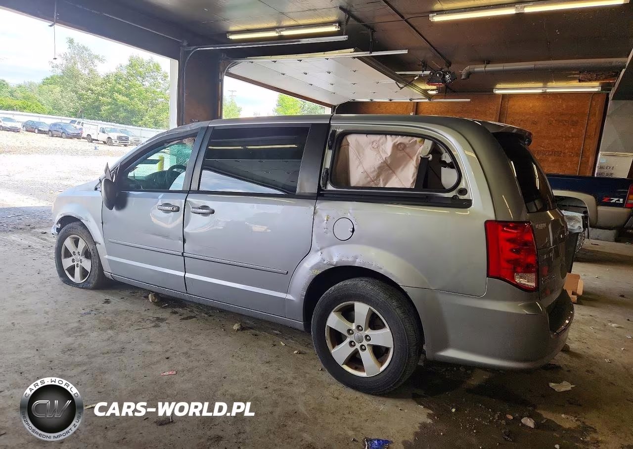 2013 Dodge Grand Caravan Se VIN:2C4RDGBG1DR628210 - 2
