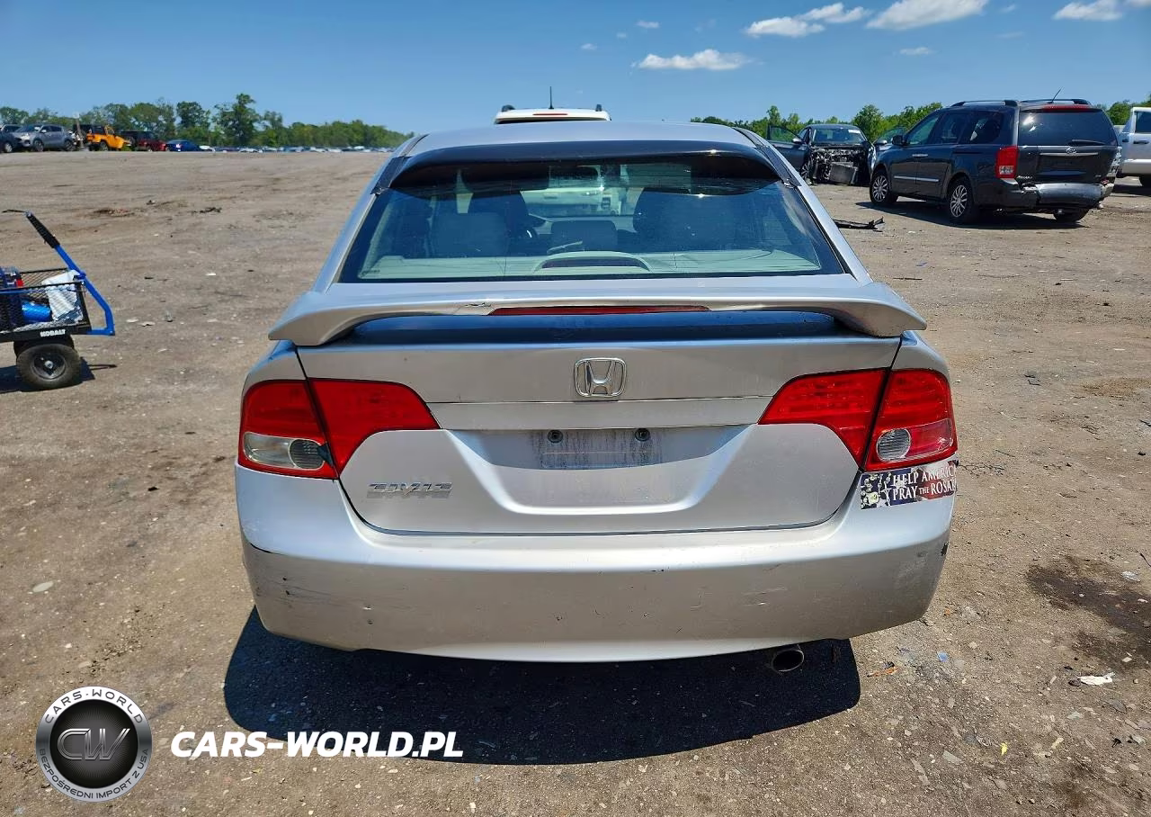 2008 Honda Civic Lx VIN:2HGFA16588H506474 - 6