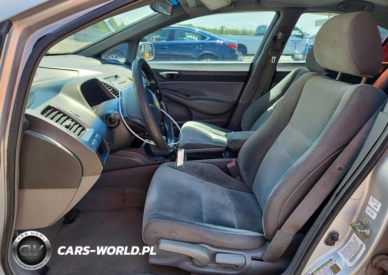 2008 Honda Civic Lx VIN:2HGFA16588H506474 - 7
