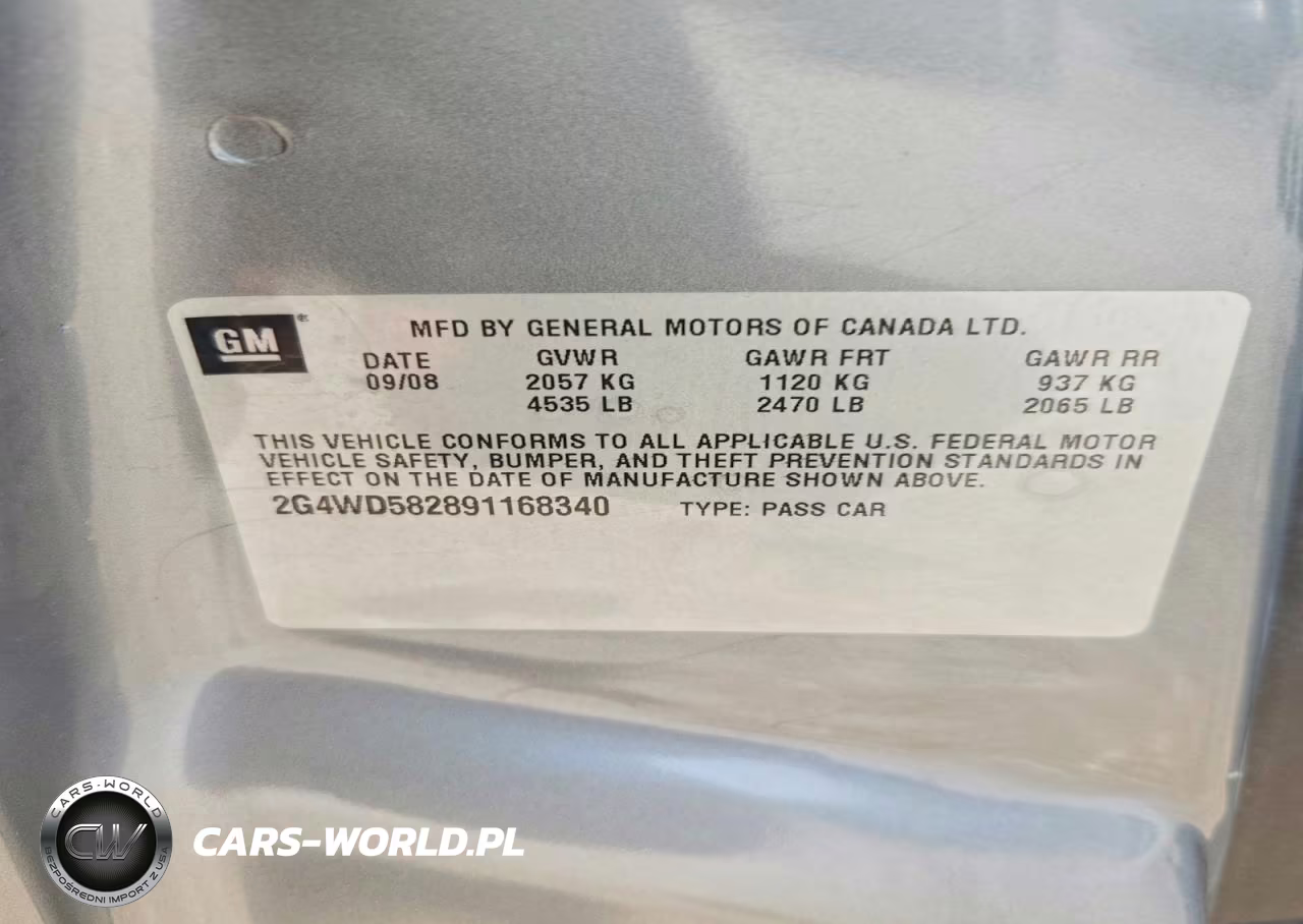2009 Buick Lacrosse Cxl VIN:2G4WD582891168340 - 12