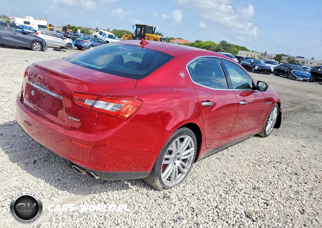 2017 Maserati Ghibli S VIN:ZAM57RTL0H1196406 - 3