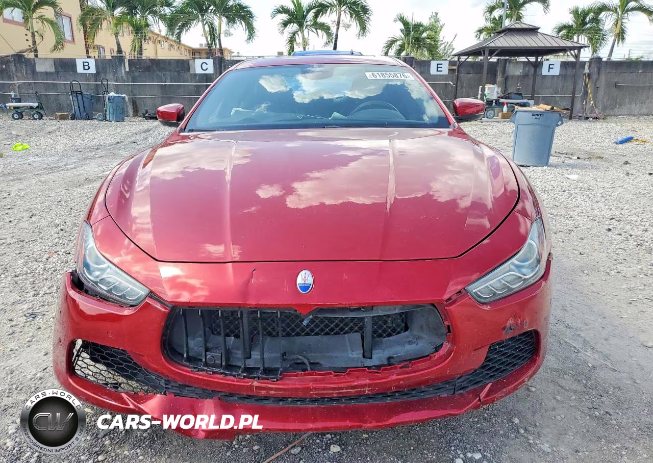 2017 Maserati Ghibli S VIN:ZAM57RTL0H1196406 - 5