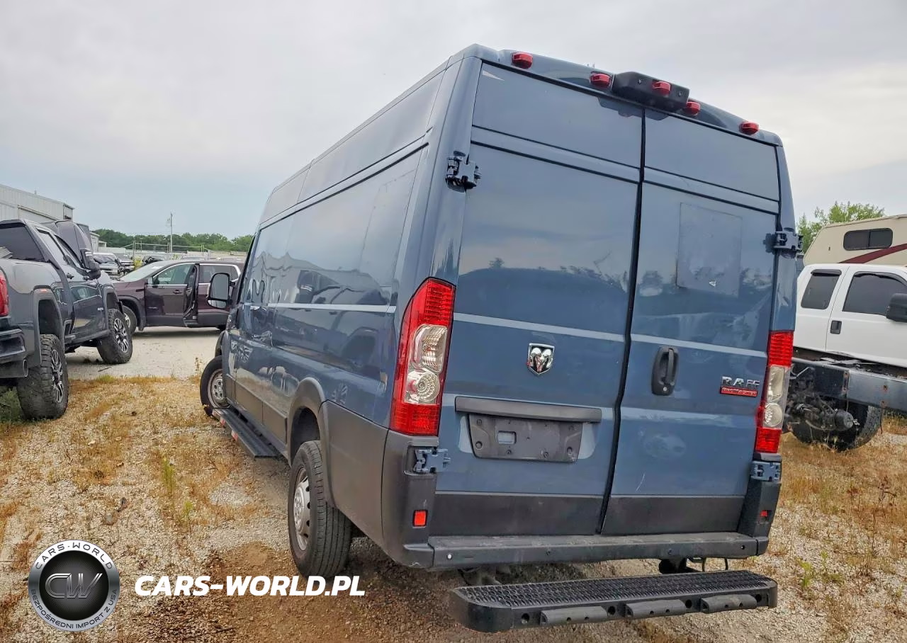 2019 Ram Promaster 3500 Delivery Van VIN:3C6URVJG1KE552074 - 2
