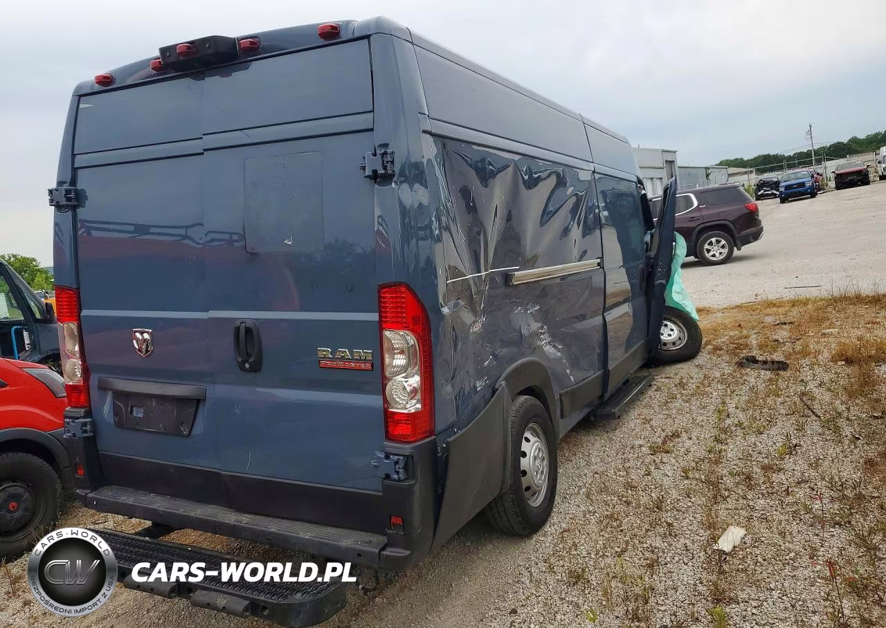 2019 Ram Promaster 3500 Delivery Van VIN:3C6URVJG1KE552074 - 3