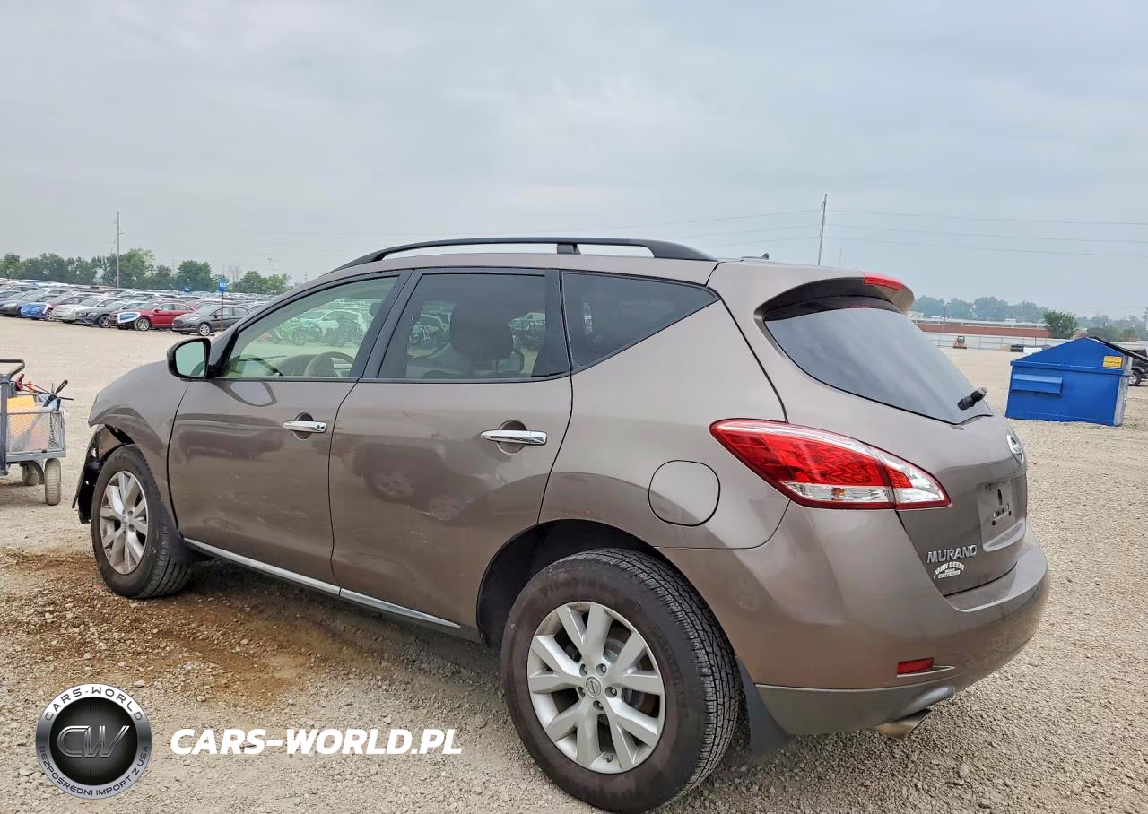 2014 Nissan Murano S VIN:JN8AZ1MW8EW507235 - 2