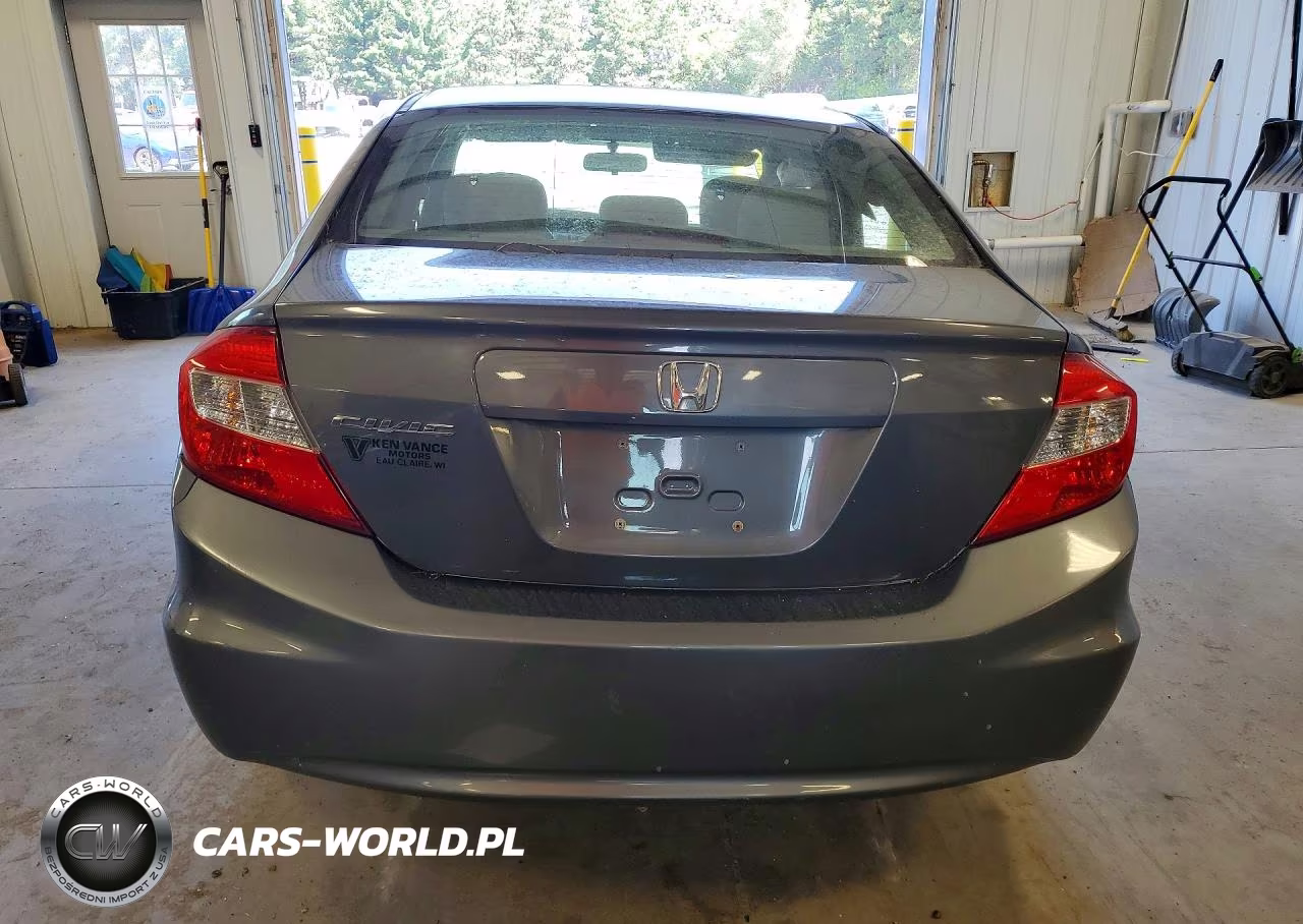 2012 Honda Civic Lx VIN:19XFB2F53CE018233 - 6