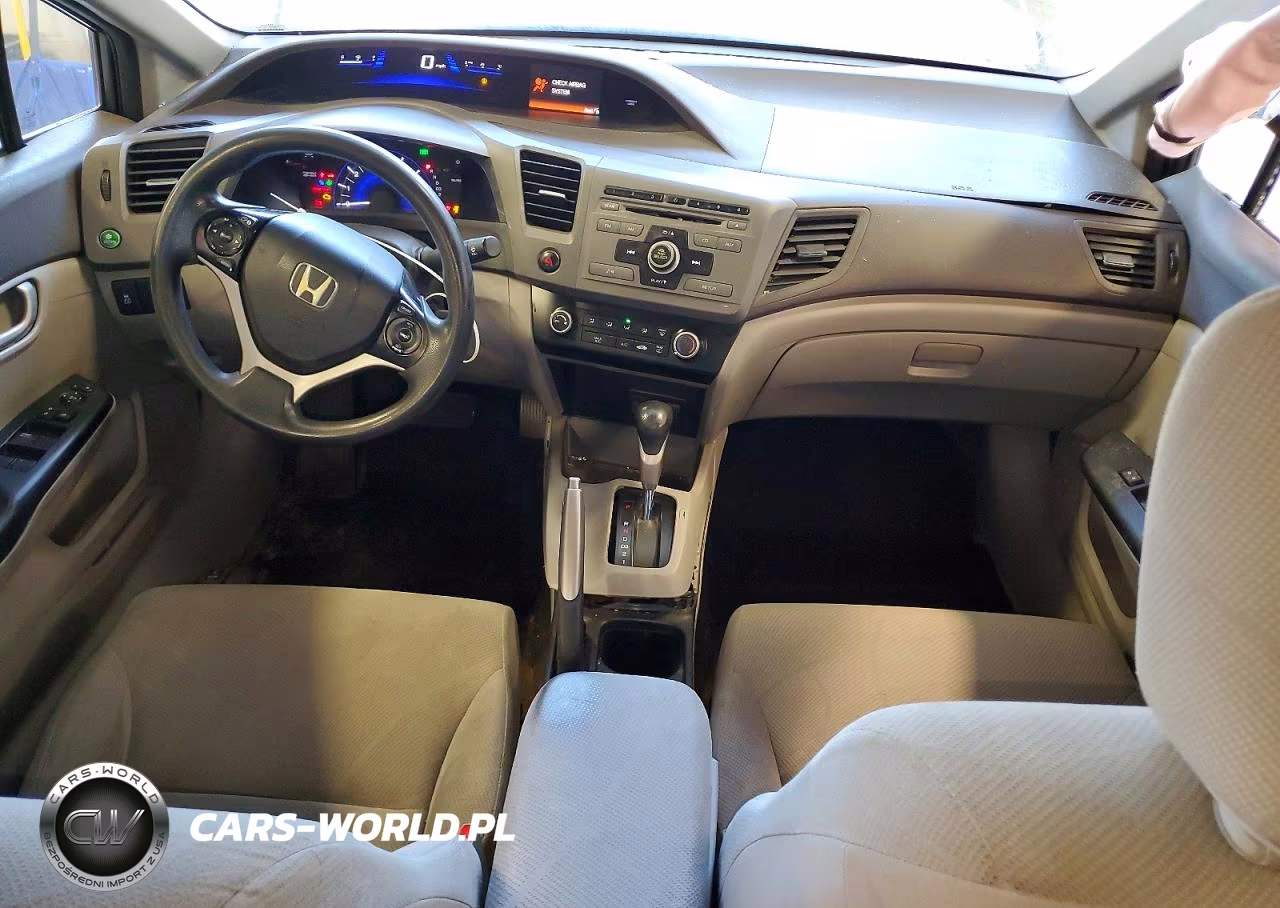 2012 Honda Civic Lx VIN:19XFB2F53CE018233 - 8