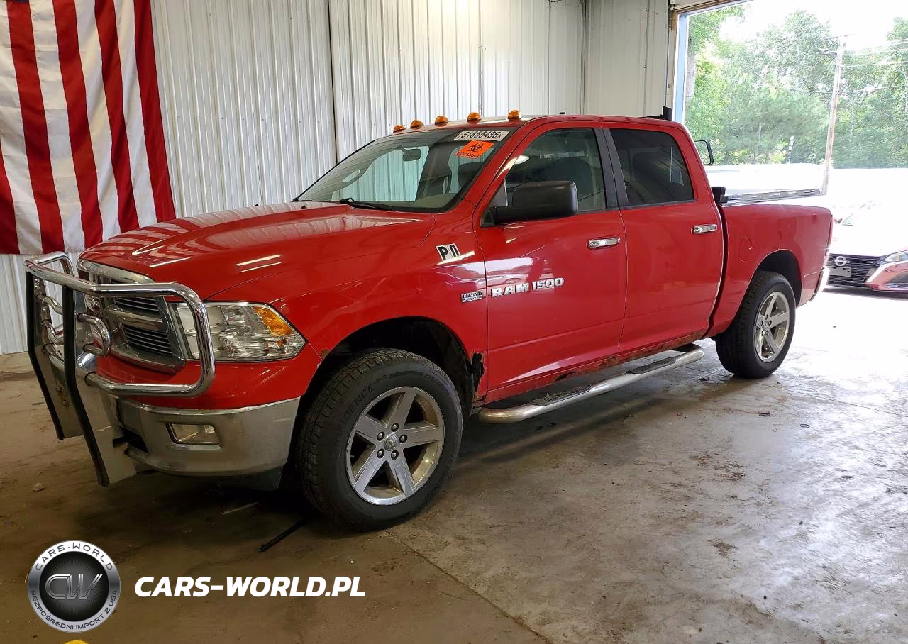 2012 Dodge Ram 1500 Slt VIN:1C6RD7LT5CS345812 - 1
