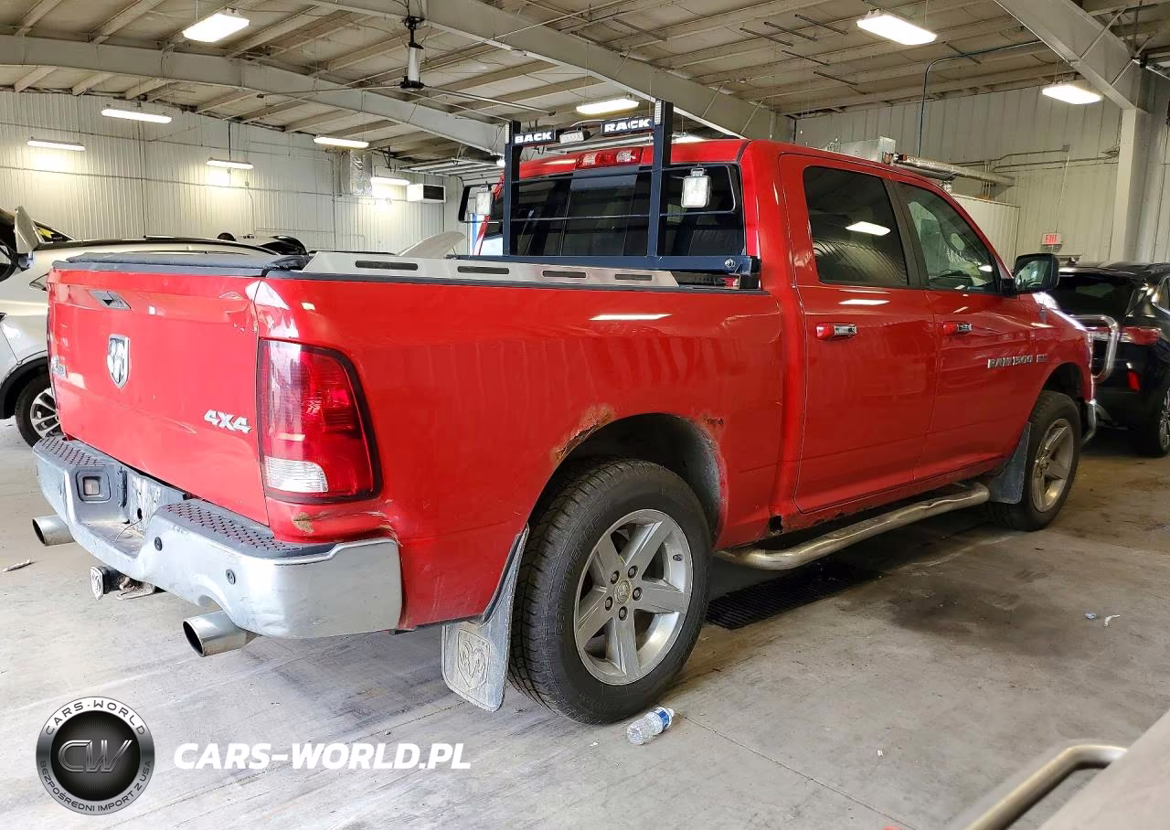 2012 Dodge Ram 1500 Slt VIN:1C6RD7LT5CS345812 - 3