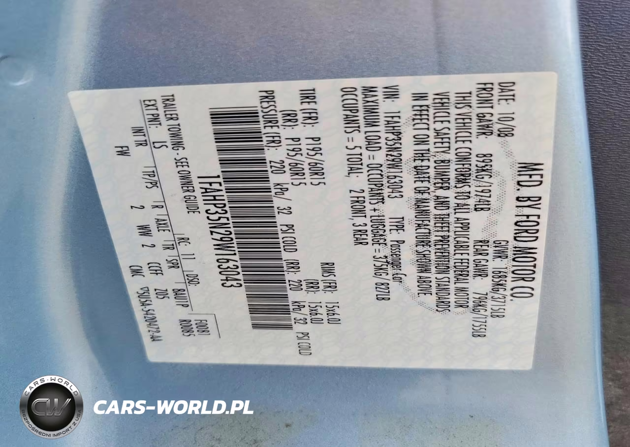 2009 Ford Focus Se VIN:1FAHP35N29W163043 - 12