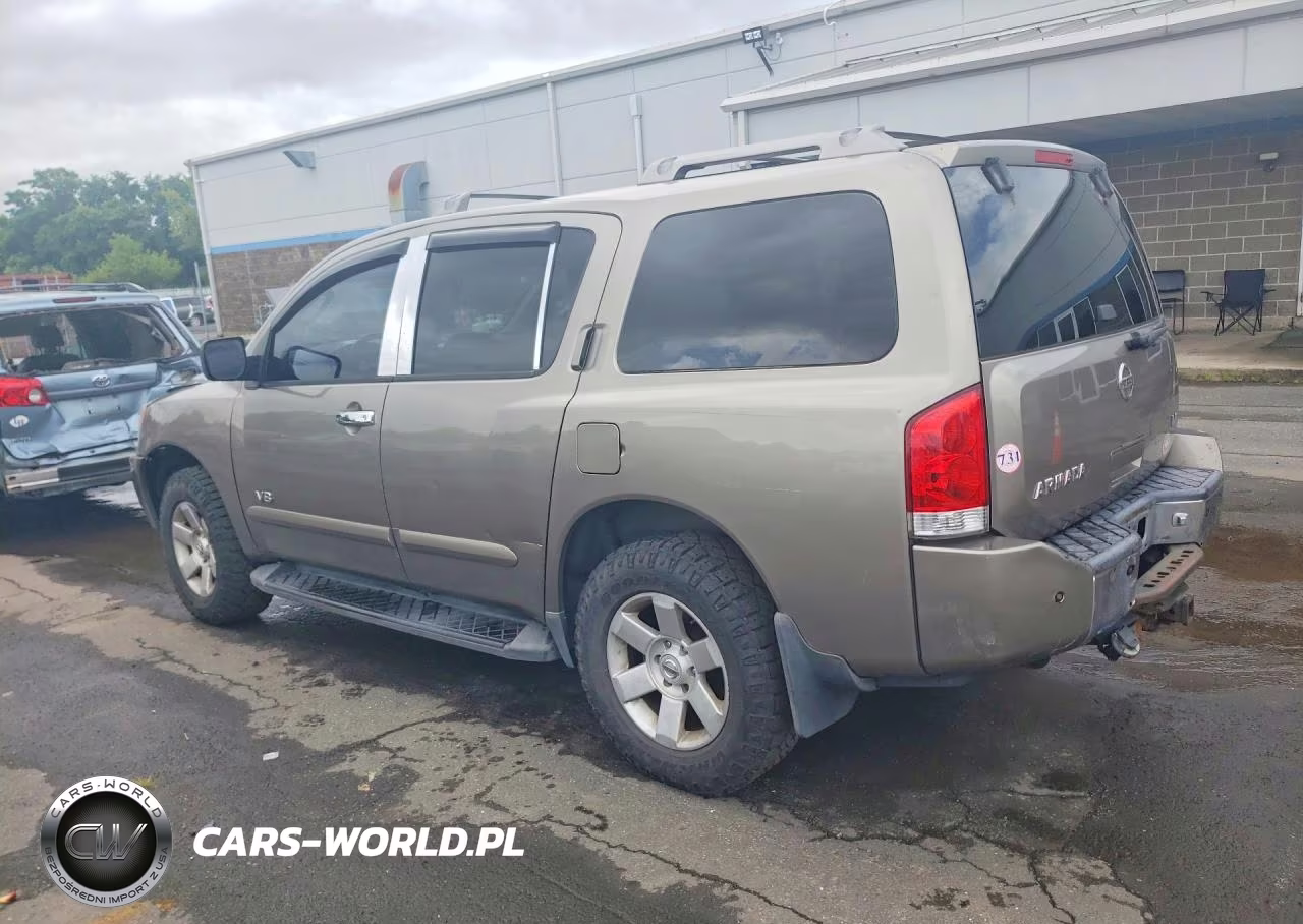 2006 Nissan Armada Se VIN:5N1AA08AX6N732867 - 2