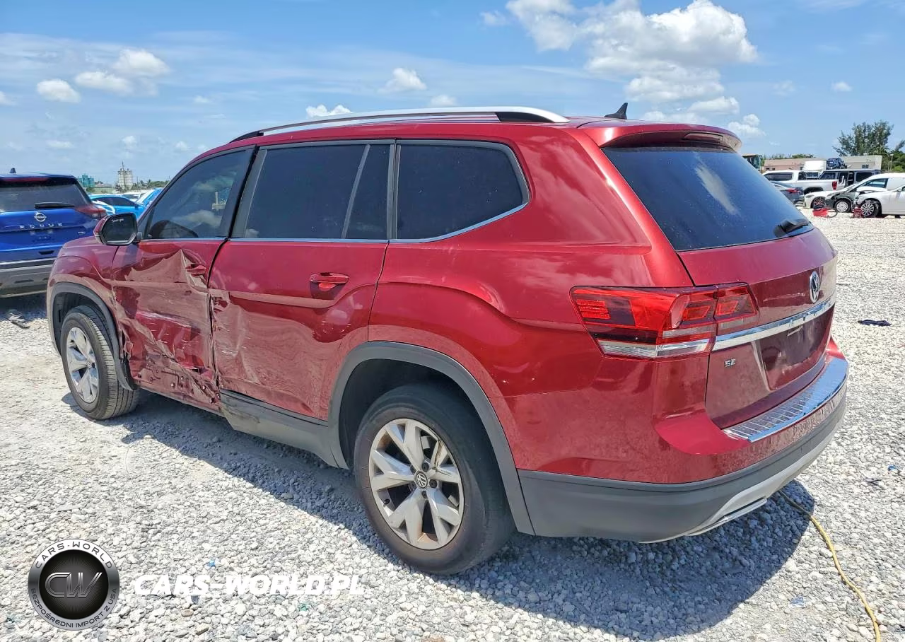 2018 Volkswagen Atlas Se VIN:1V2DP2CA7JC591942 - 2