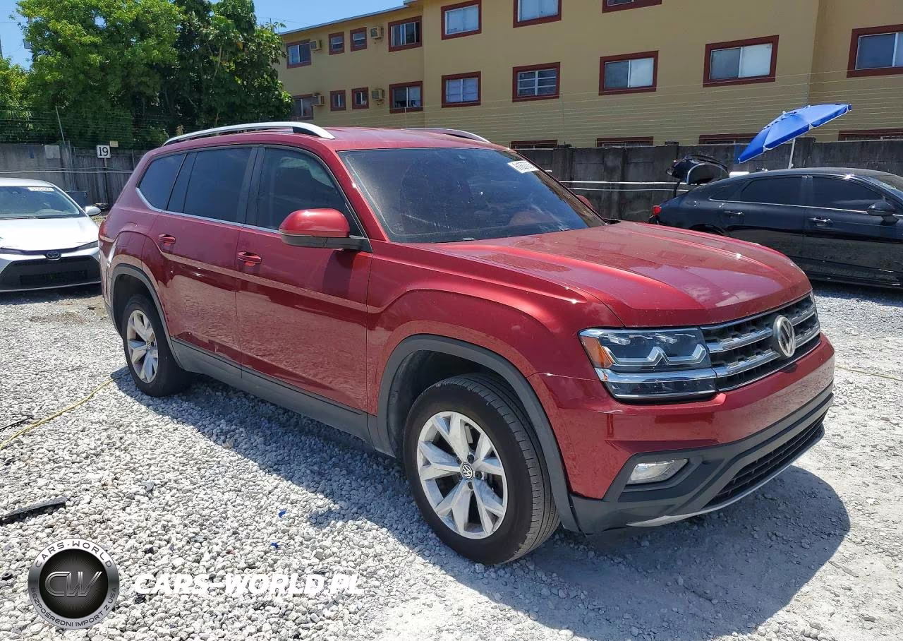 2018 Volkswagen Atlas Se VIN:1V2DP2CA7JC591942 - 4