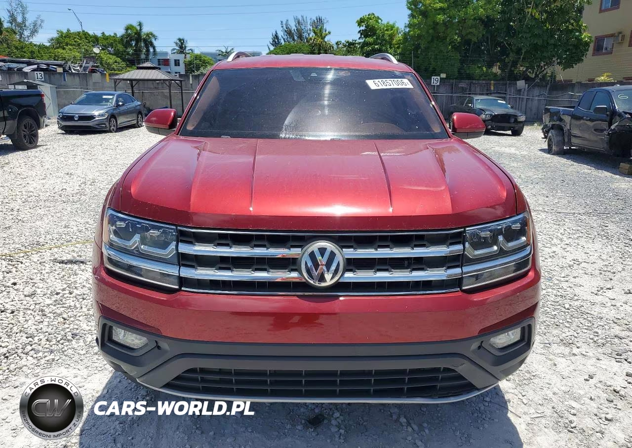 2018 Volkswagen Atlas Se VIN:1V2DP2CA7JC591942 - 5