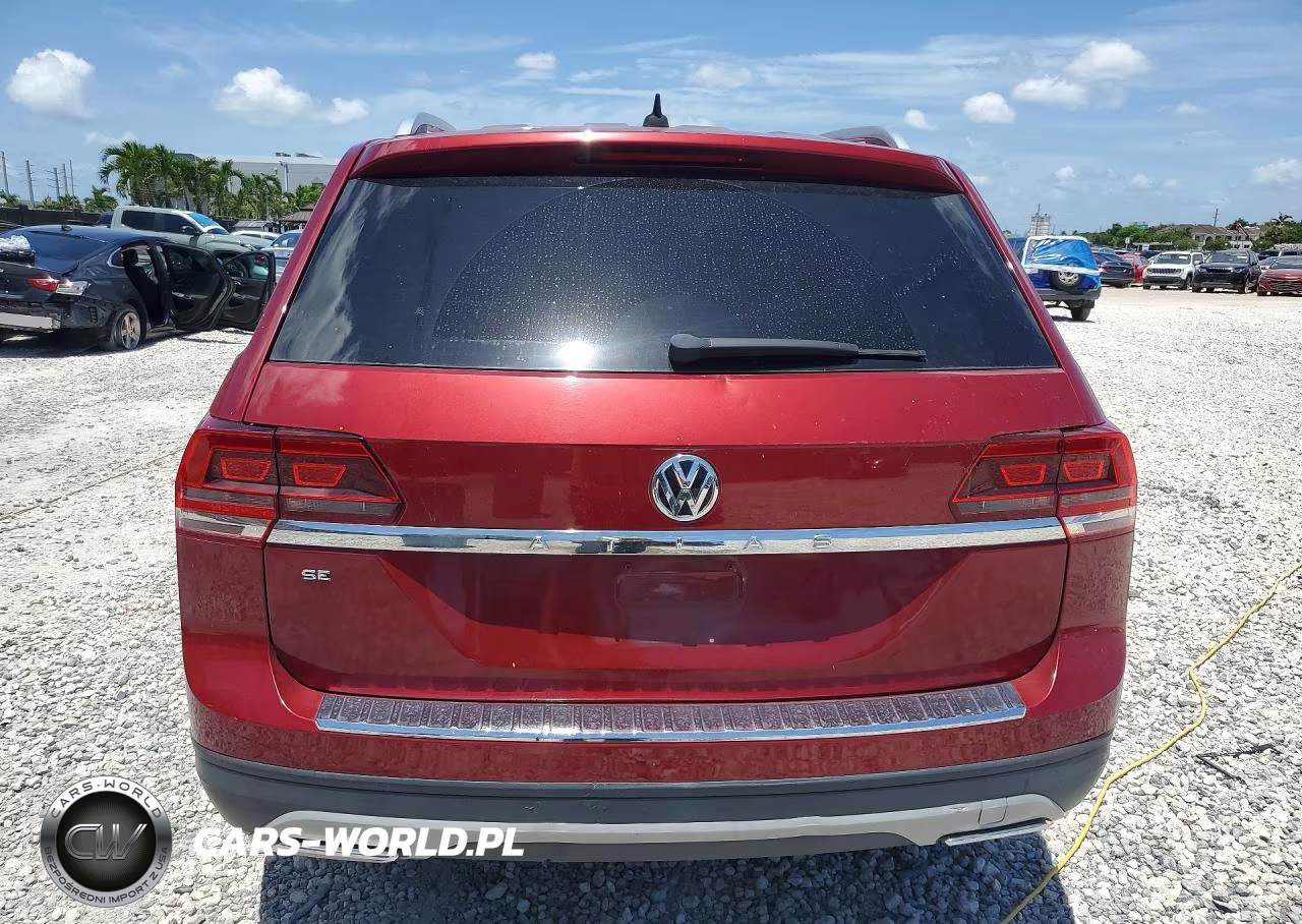 2018 Volkswagen Atlas Se VIN:1V2DP2CA7JC591942 - 6