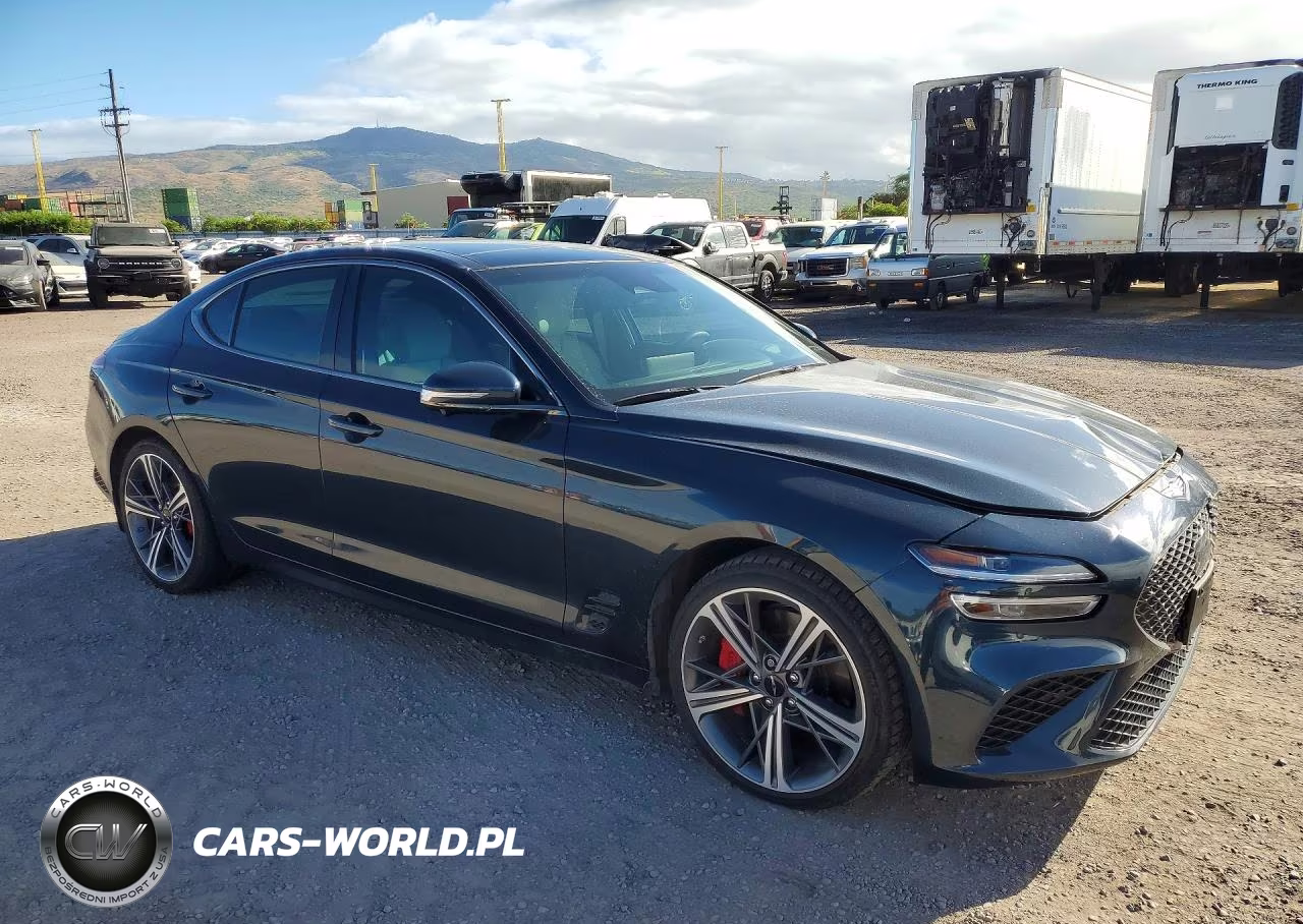 2025 Genesis G70 3.3T Sport Prestige VIN:KMTG54SE7SU146621 - 4