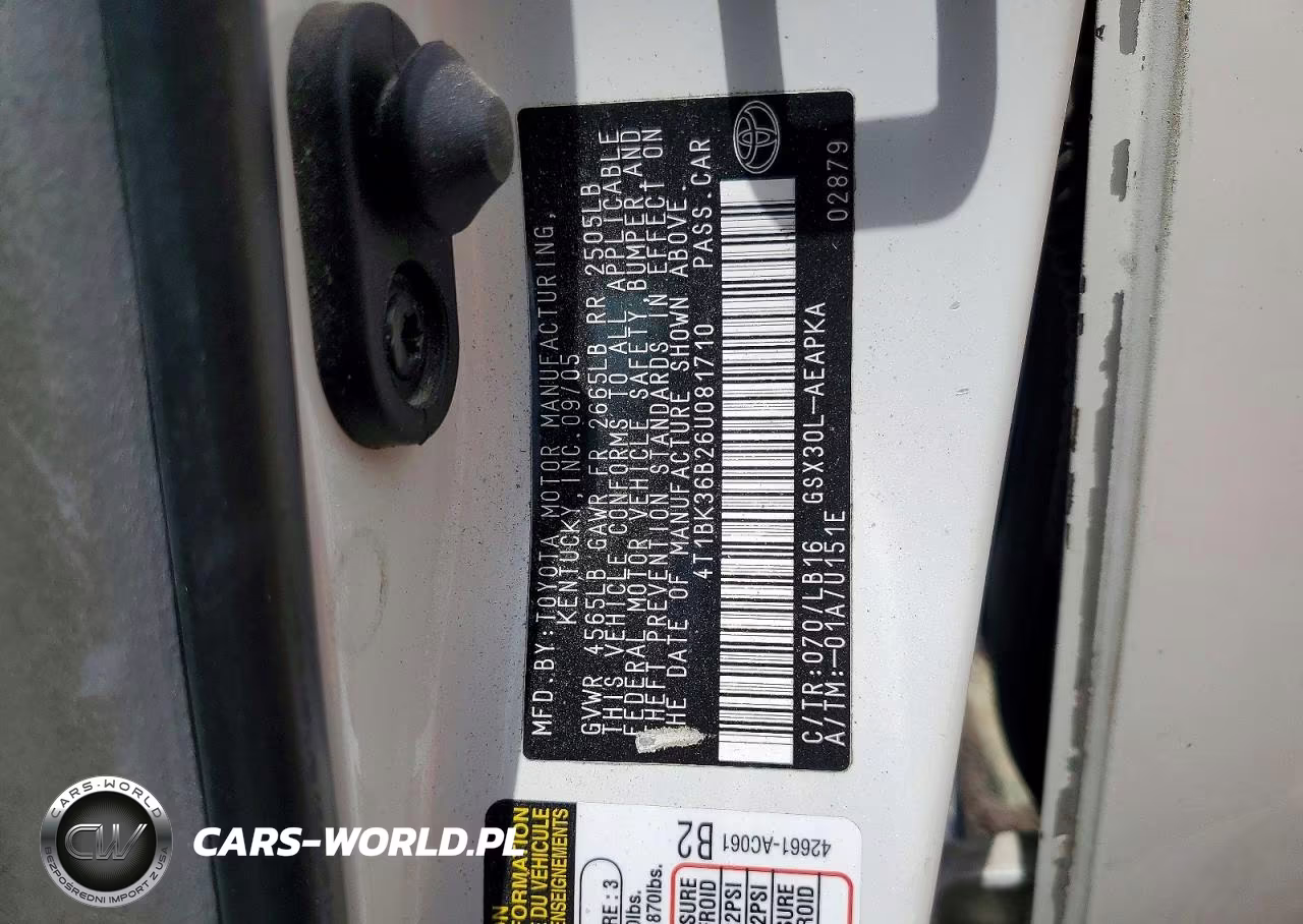 2006 Toyota Avalon Limited VIN:4T1BK36B26U081710 - 12