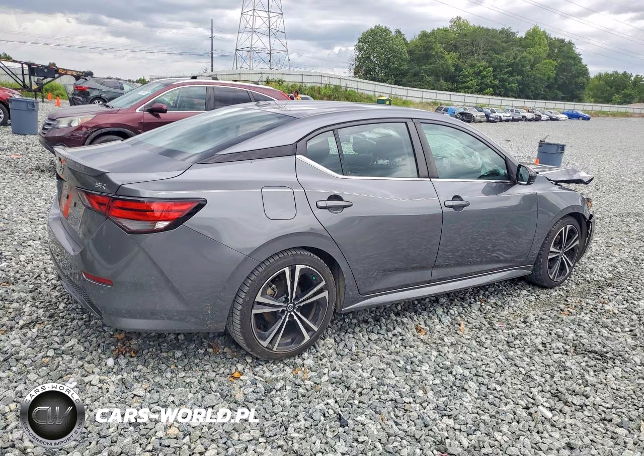 2021 Nissan Sentra Sr VIN:3N1AB8DV6MY227923 - 3
