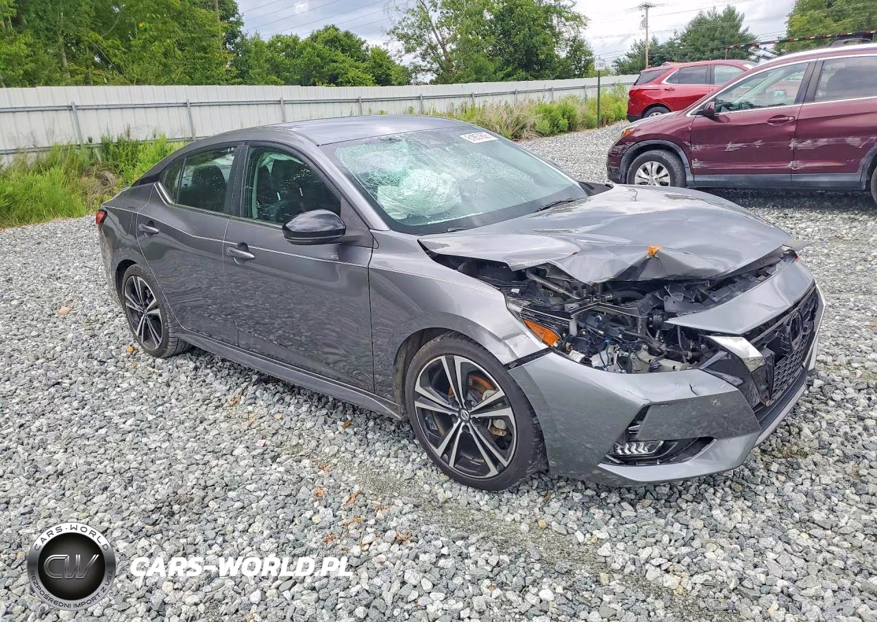2021 Nissan Sentra Sr VIN:3N1AB8DV6MY227923 - 4