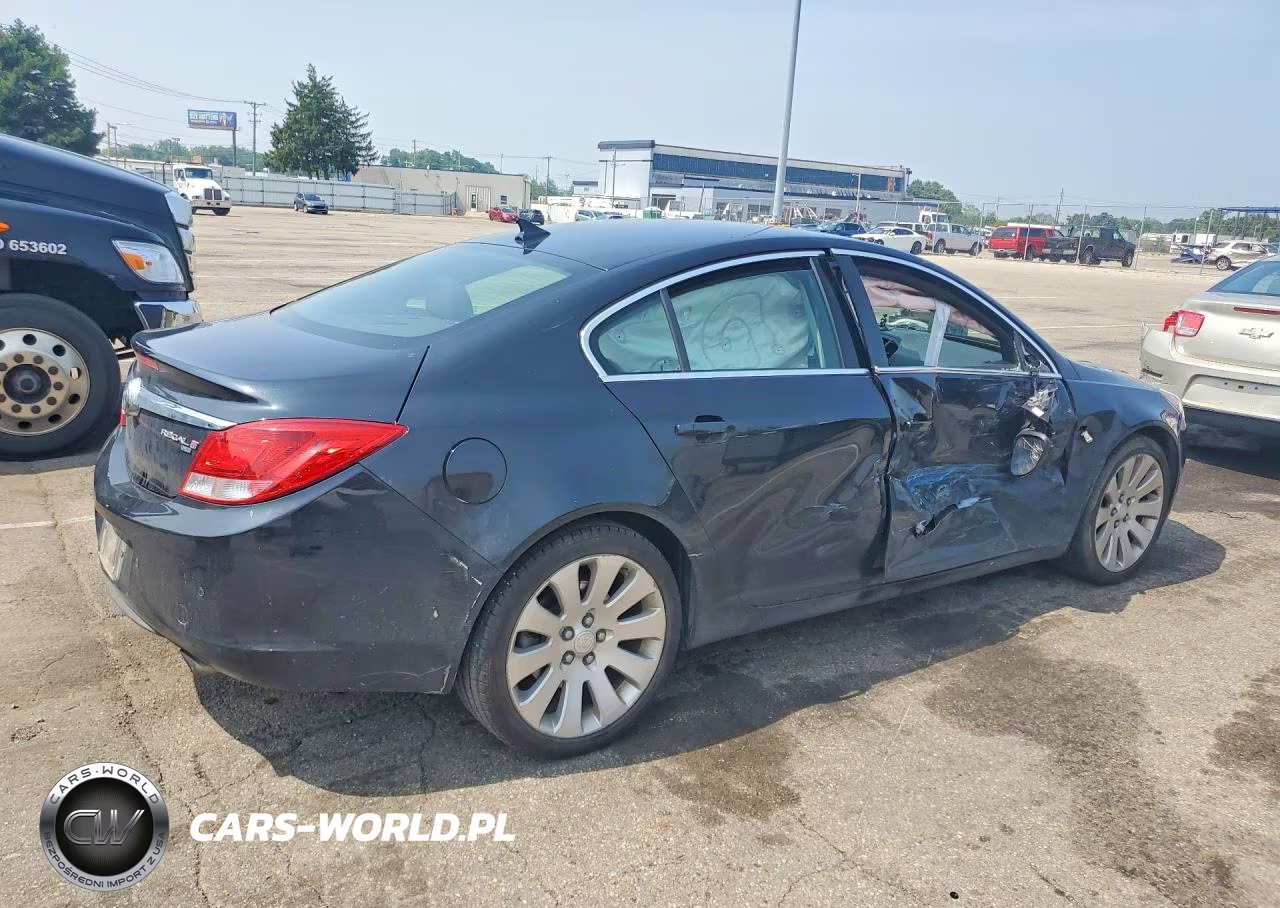 2011 Buick Regal Cxl VIN:W04G15GV1B1067305 - 3