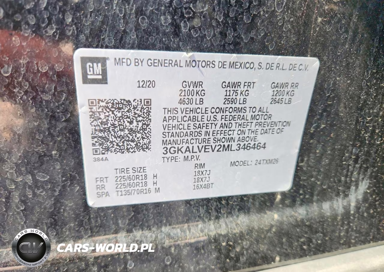 2021 GMC Terrain Slt VIN:3GKALVEV2ML346464 - 13