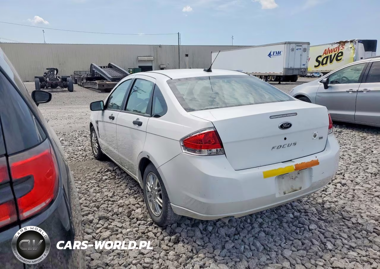 2008 Ford Focus Se VIN:1FAHP35N18W182665 - 2