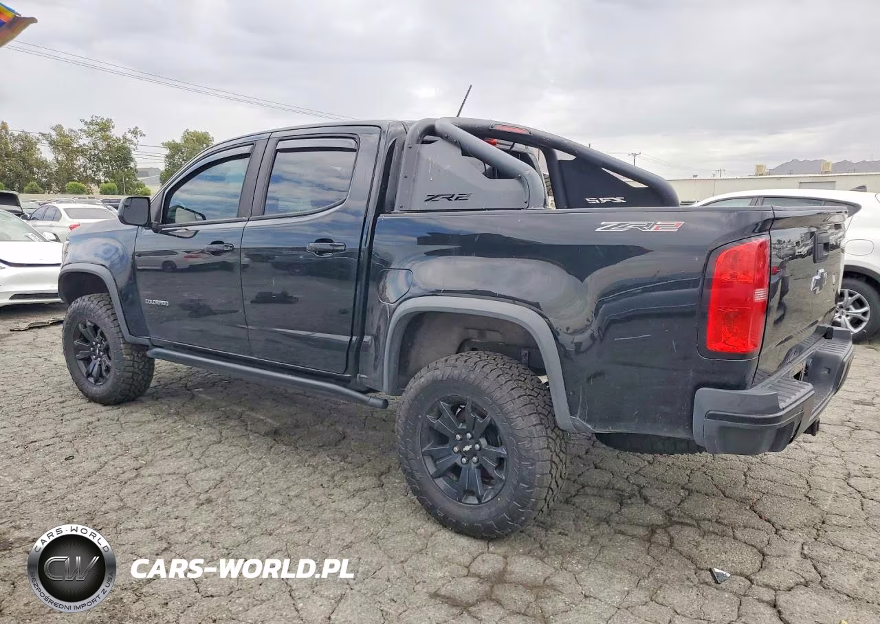 2019 Chevrolet Colorado Zr2 VIN:1GCPTEE11K1317528 - 2