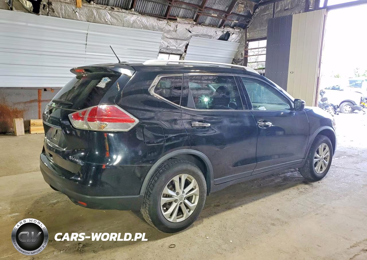 2015 Nissan Rogue Sv VIN:KNMAT2MV5FP543289 - 3