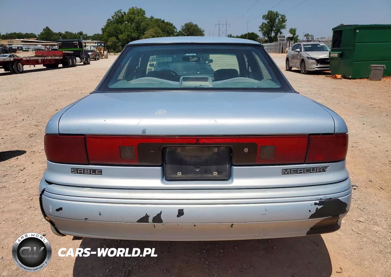 1993 Mercury Sable Gs VIN:1MELM50U6PA638354 - 6