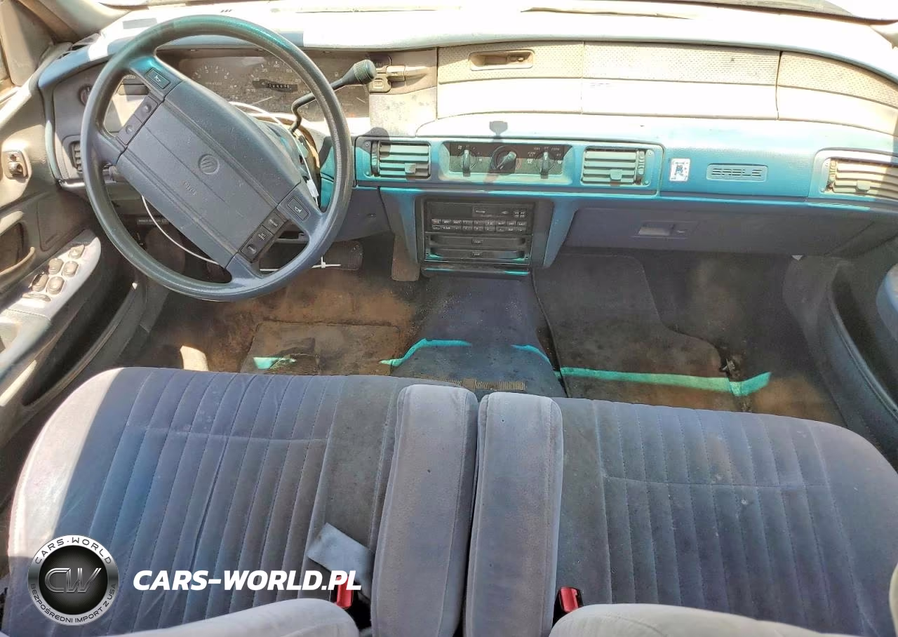 1993 Mercury Sable Gs VIN:1MELM50U6PA638354 - 8