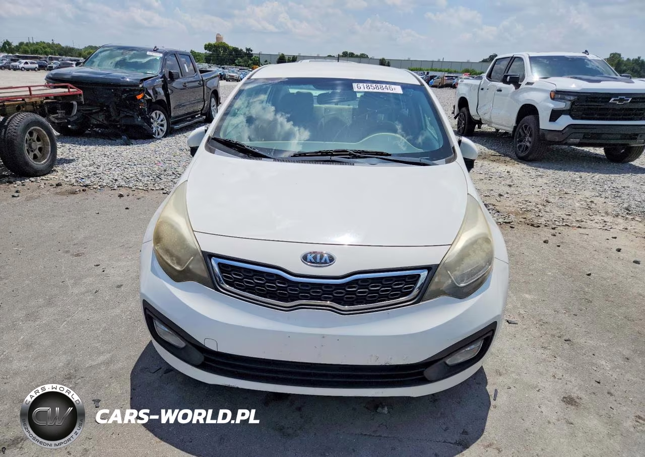 2013 Kia Rio Ex VIN:KNADN4A3XD6131004 - 5