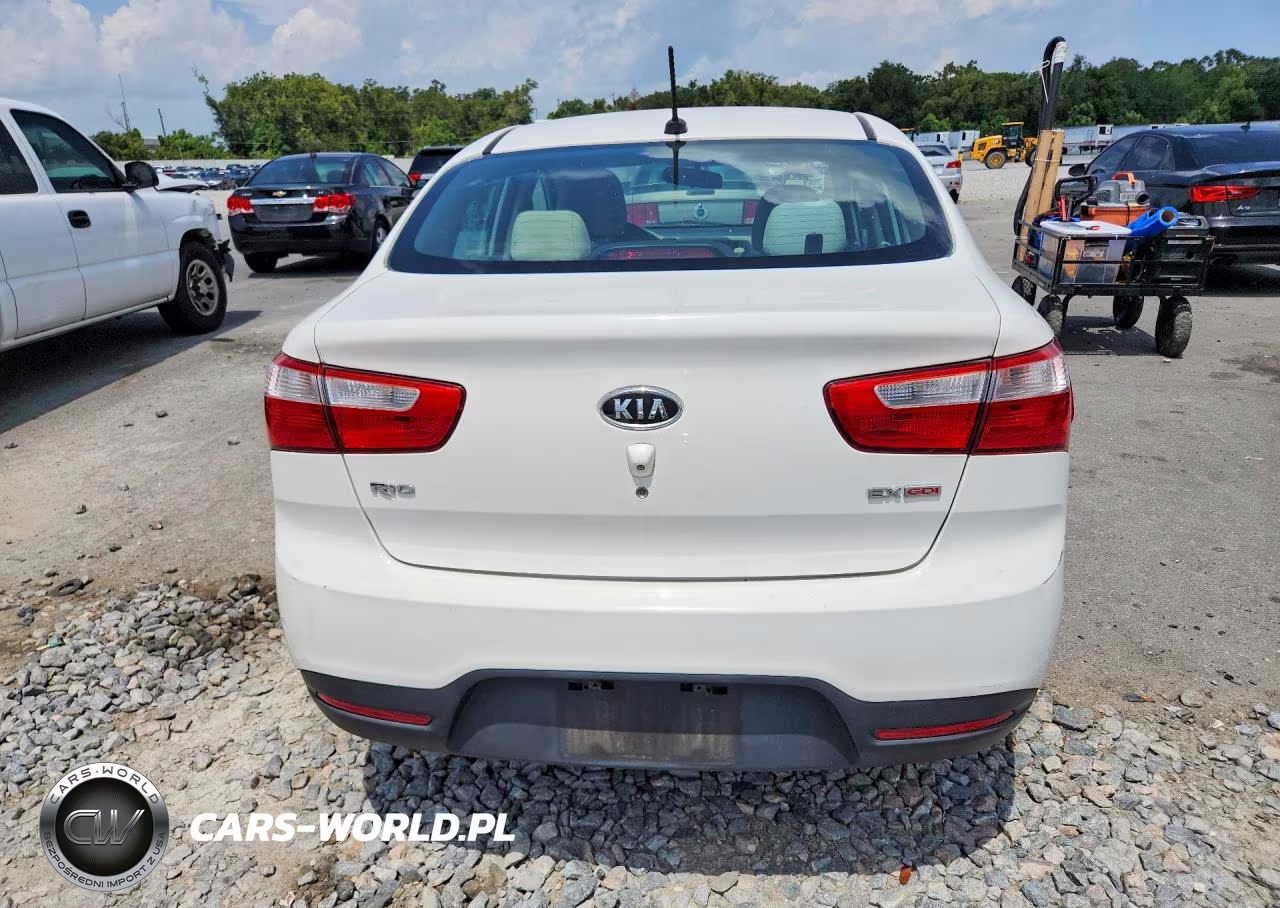 2013 Kia Rio Ex VIN:KNADN4A3XD6131004 - 6
